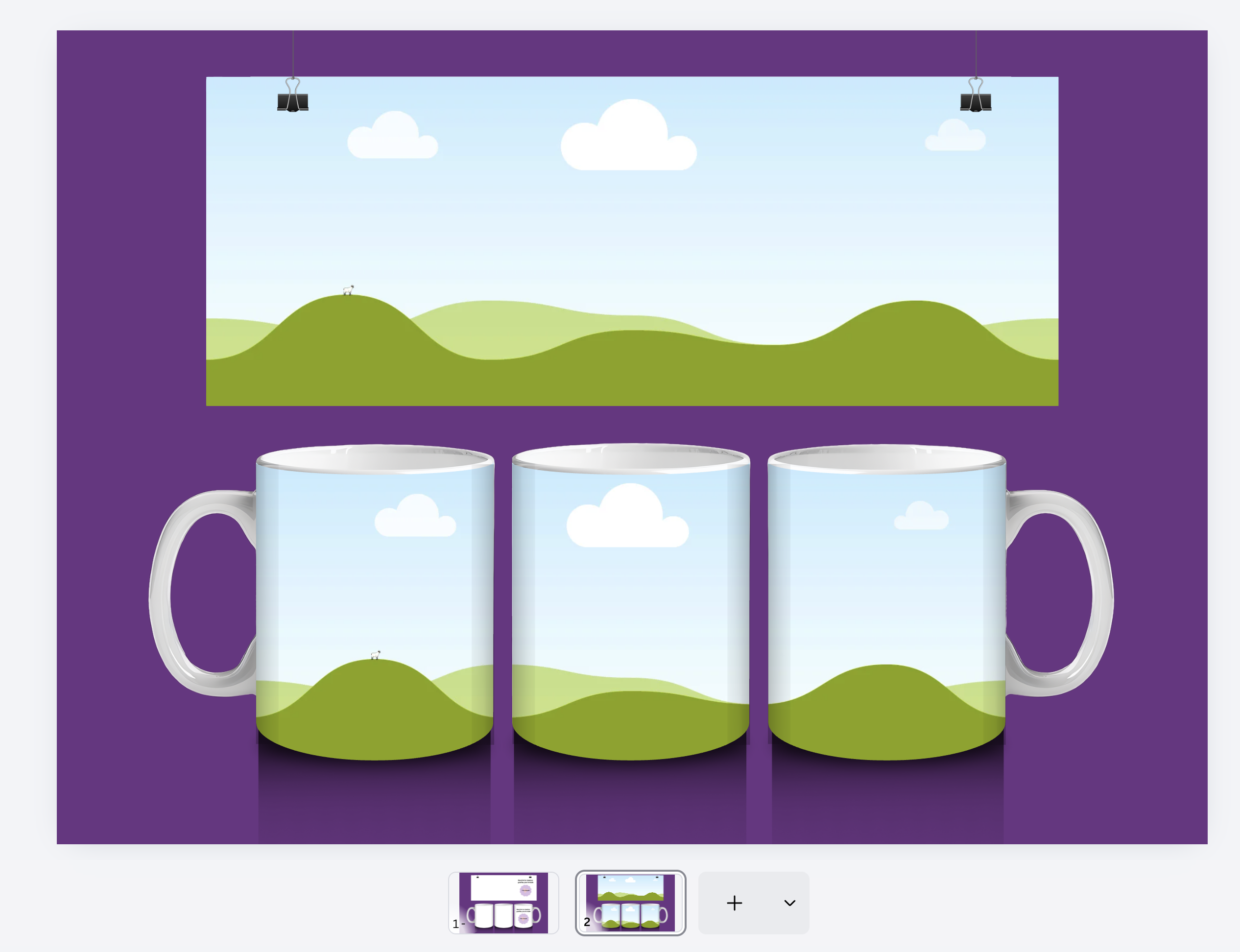 šablona canva na vlastny hrnček